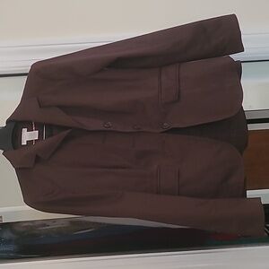 Chocolate Brown Skirt suit